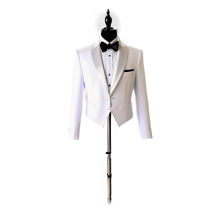 White Wedding Tuxedo Png Vtu PNG image