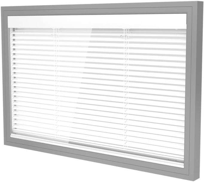 White Window Blinds PNG image