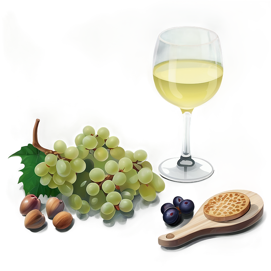 White Wine Lifestyle Scene Png 85 PNG image