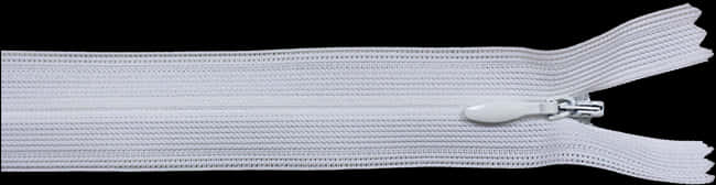 White Zipper Unzipped Background PNG image