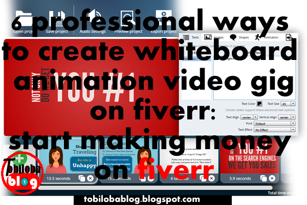 Whiteboard Animation Gig Fiverr Promotion PNG image