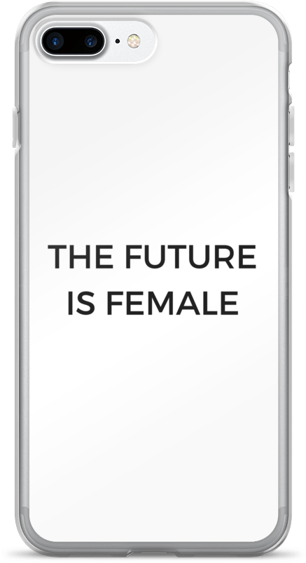 Whitei Phone Case Future Is Female PNG image