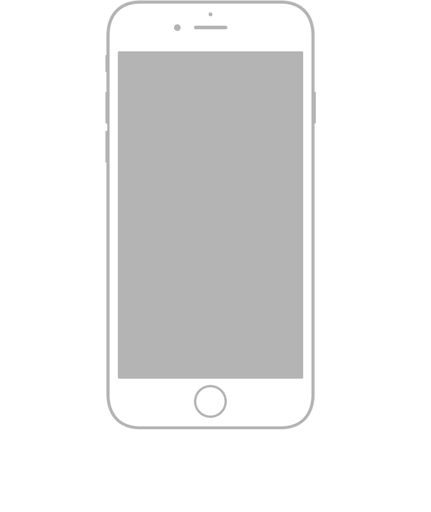Whitei Phone6s Vector Illustration PNG image