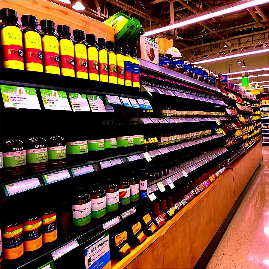 Whole Foods Supplements Aisle Png 06272024 PNG image