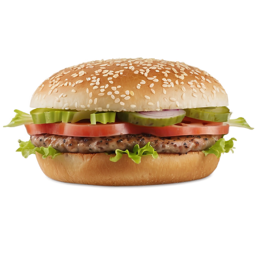 Whopper Ingredients Png 25 PNG image