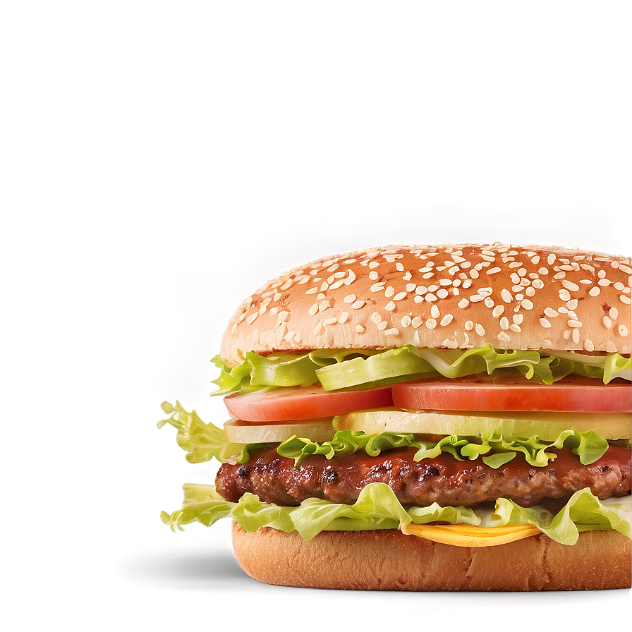 Whopper Ingredients Png Ncd PNG image