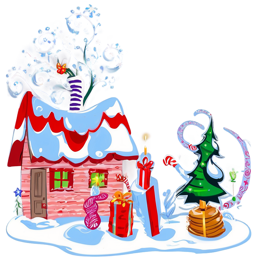 Whoville Holiday Greetings Png 06202024 PNG image