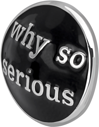 Why So Serious Button PNG image