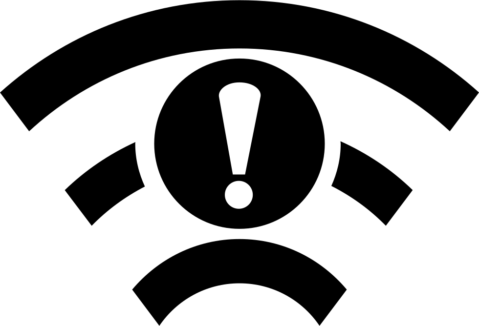 Wi Fi Connectivity Issue Icon PNG image