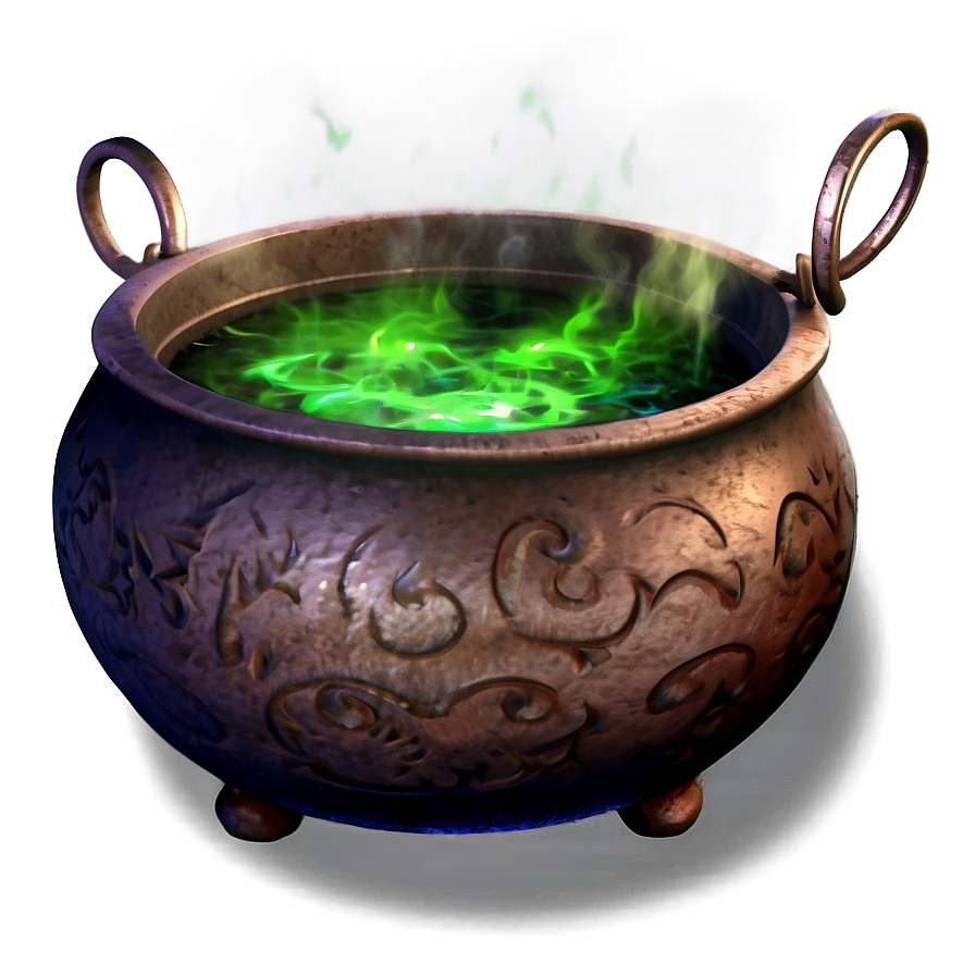Wiccan Cauldron Png 05242024 PNG image