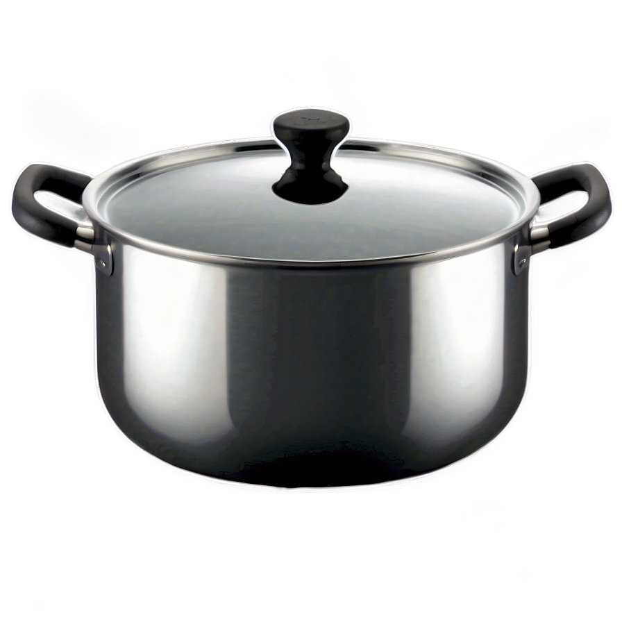 Wide Bottom Cooking Pot Png 06122024 PNG image