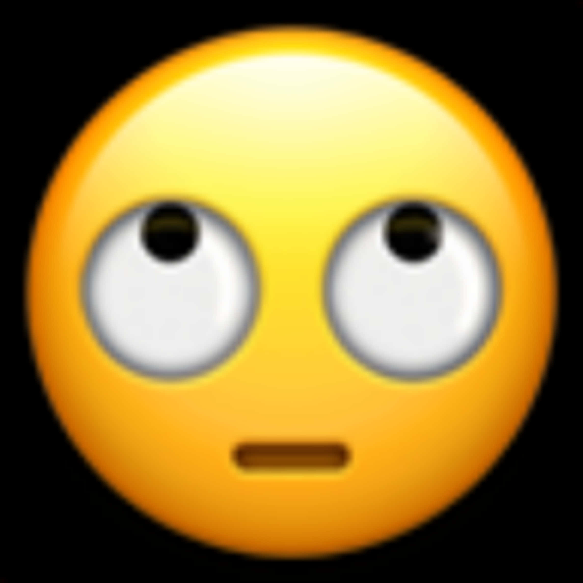 Wide Eyed Emoji Expression PNG image