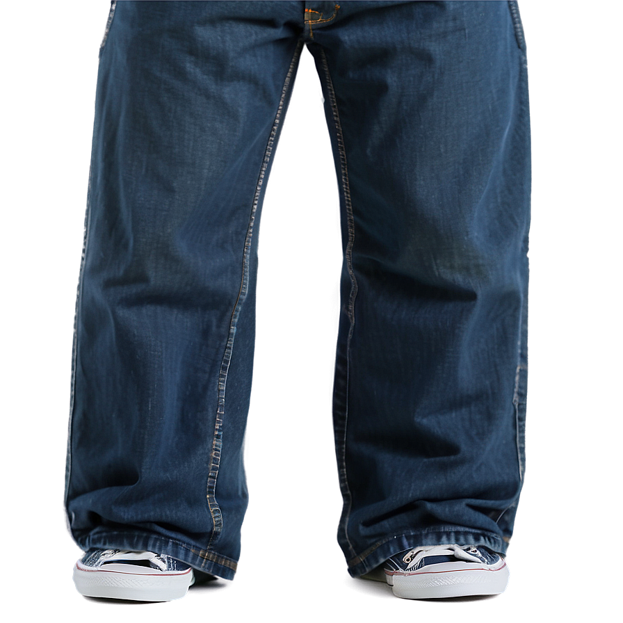 Wide Leg Blue Jeans Png Rgj PNG image