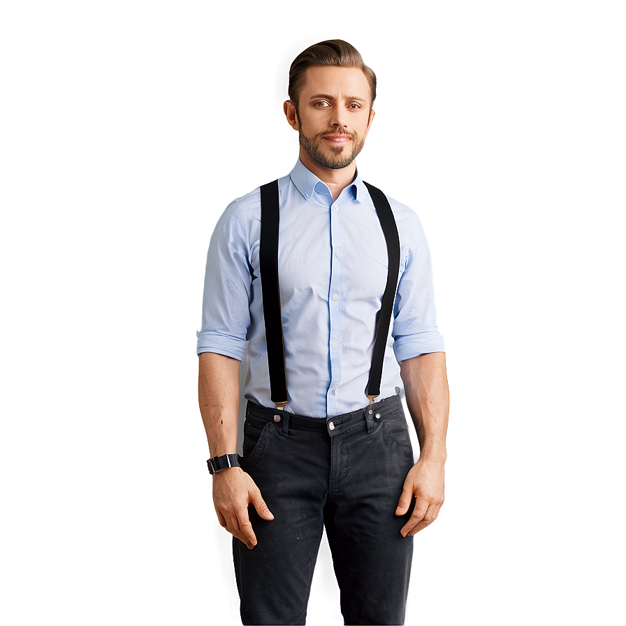 Wide Suspenders Png 06282024 PNG image