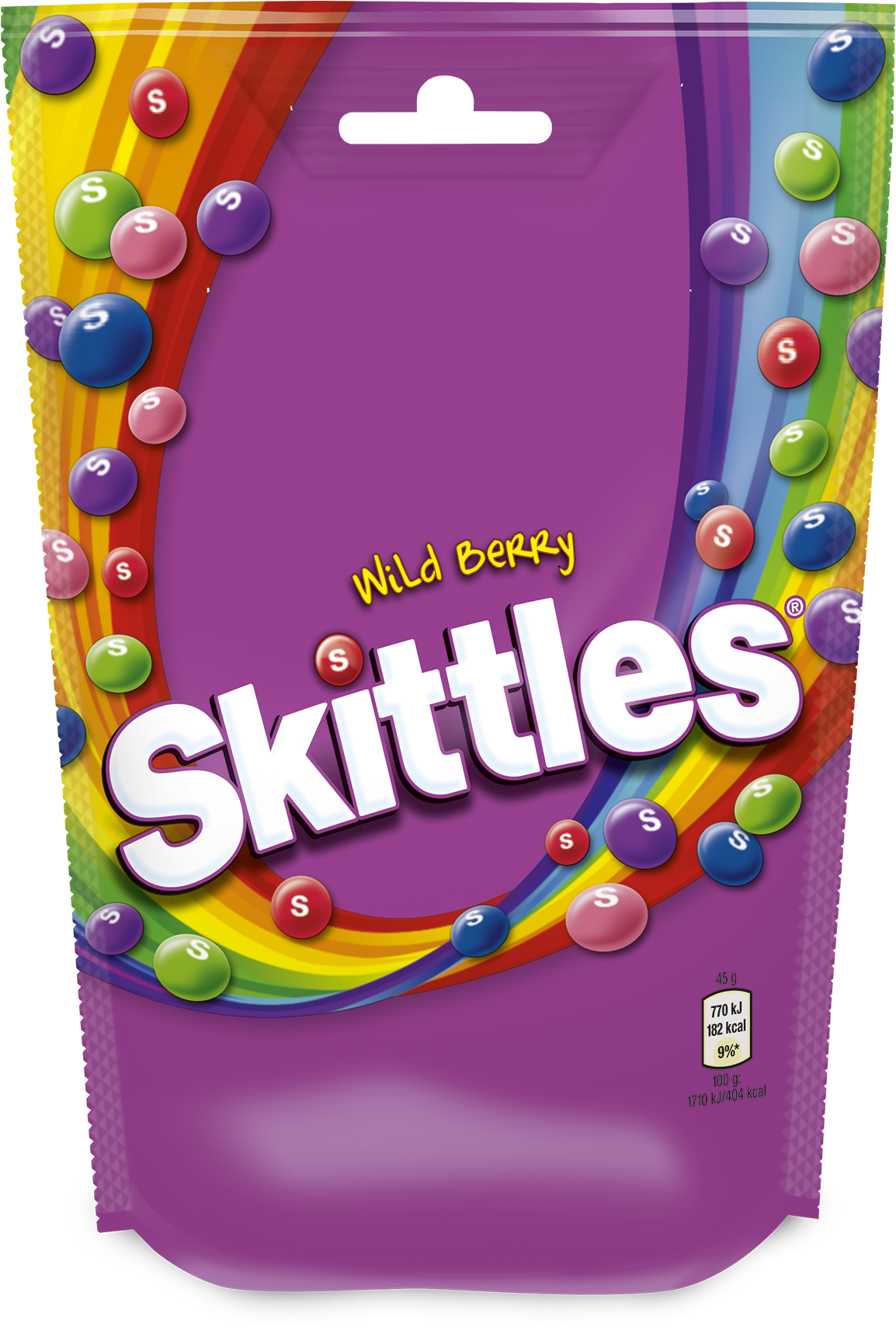 Wild Berry Skittles Package PNG image
