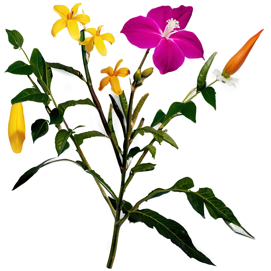 Wild Flores Splendor Png Beu59 PNG image