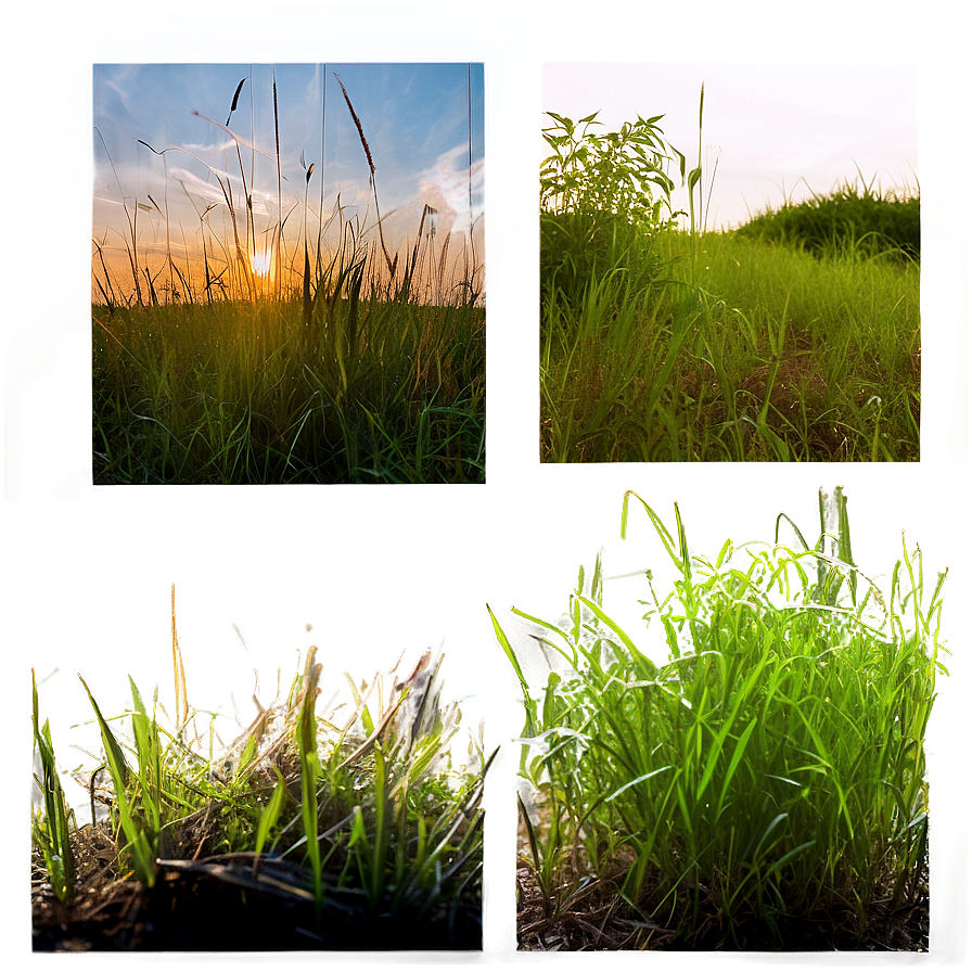 Wild Grass Ecosystem Png Mqm PNG image