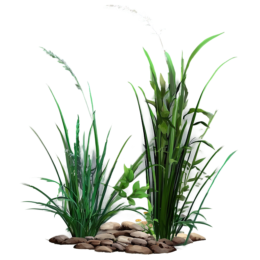 Wild Grass In Shade Png 22 PNG image