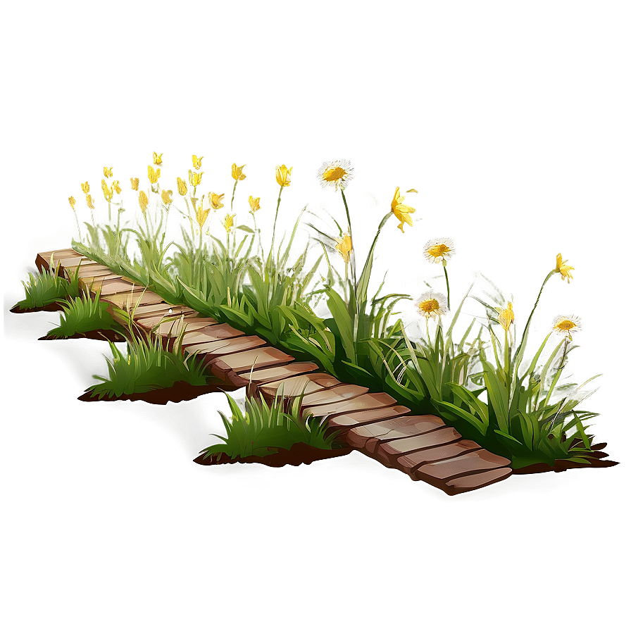 Wild Grass Pathway Png 77 PNG image