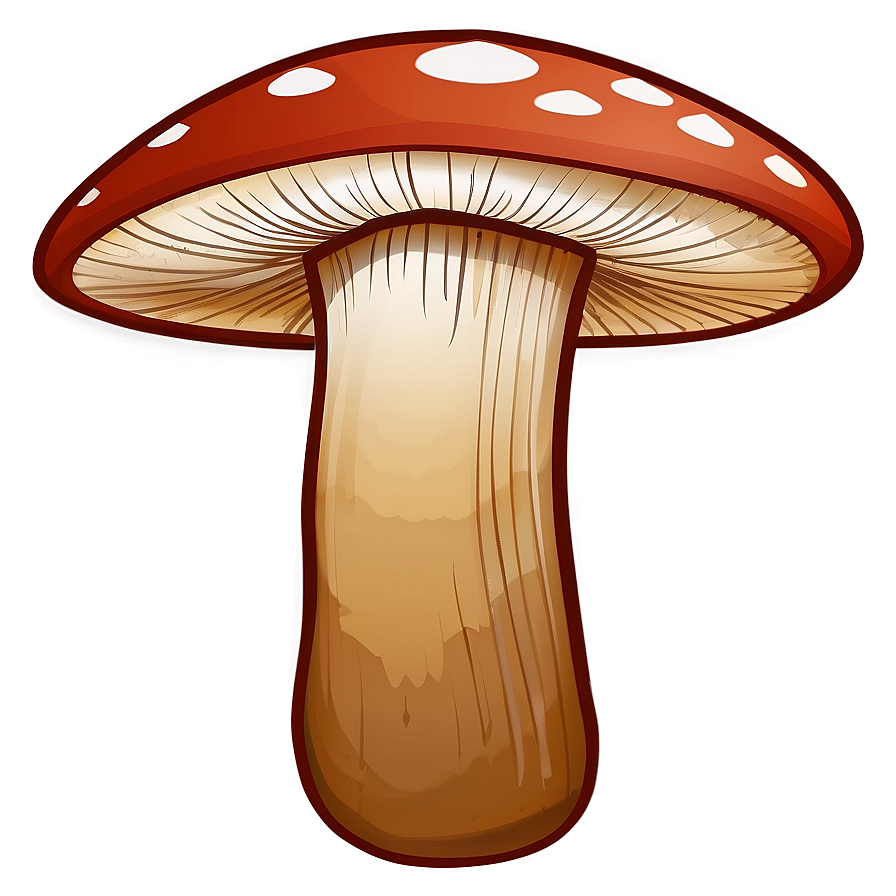 Wild Mushroom Cartoon Png 06272024 PNG image