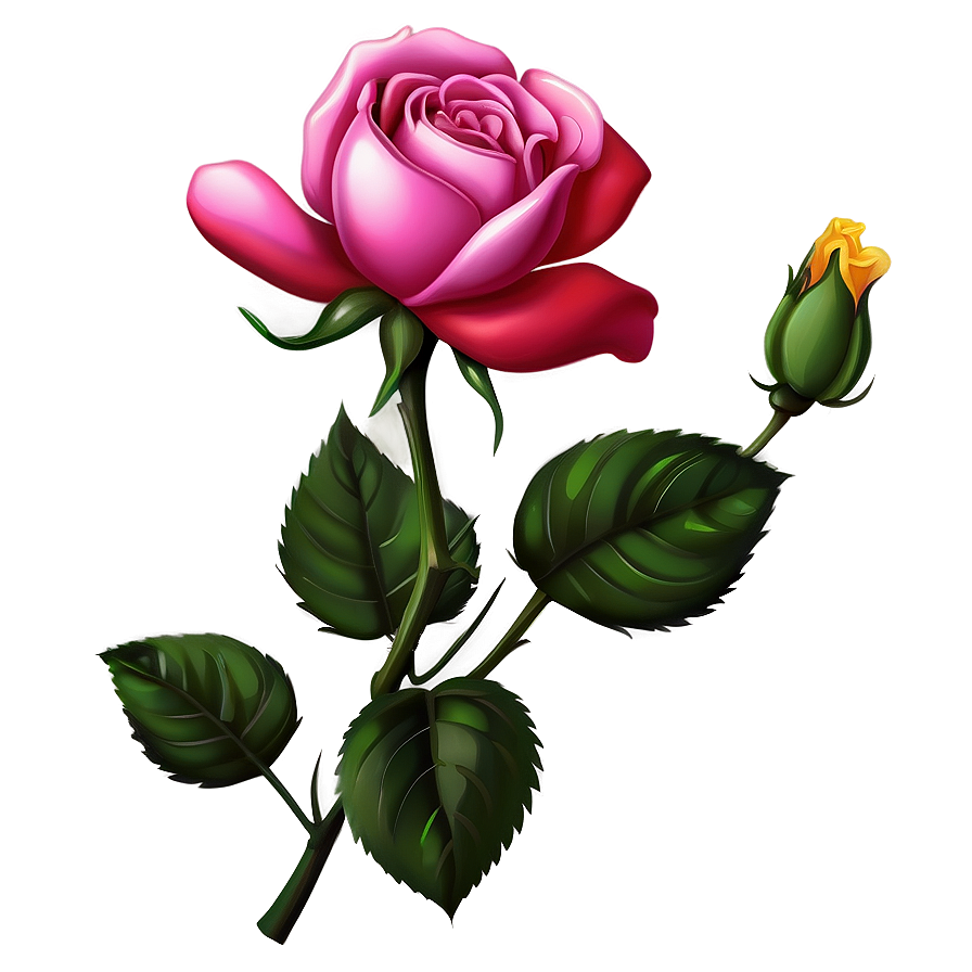 Wild Rose Clipart Png 06272024 PNG image