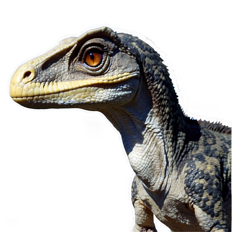 Wild Velociraptor In Nature Png Uah46 PNG image