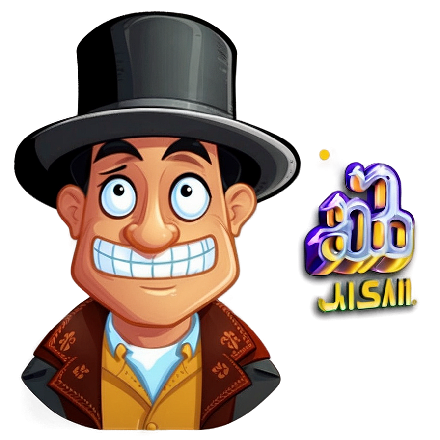 Wild West Cartoon Character Png 06122024 PNG image