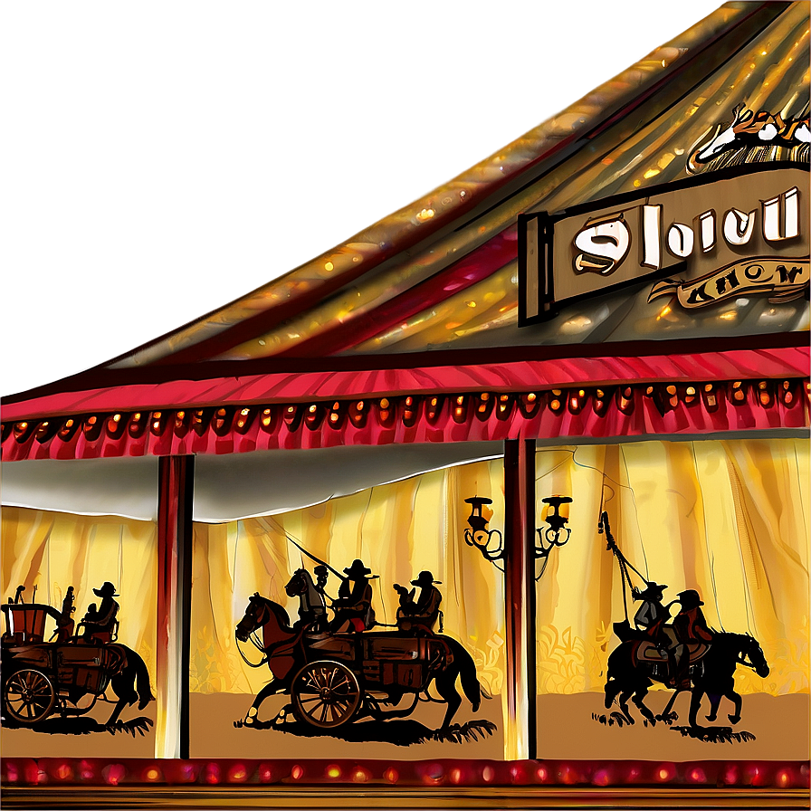 Wild West Show Marquee Png Ulq PNG image