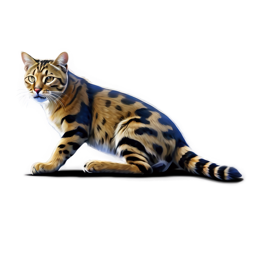 Wildcat Digital Painting Png Ujx63 PNG image