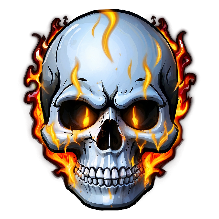 Wildfire Skull Icon Png Lcu7 PNG image