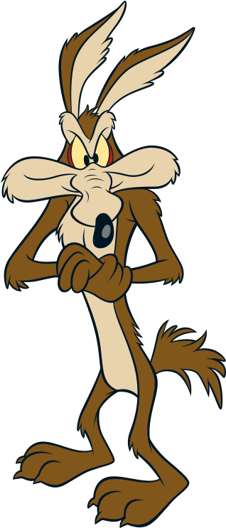 Wile_ E_ Coyote_ Animated_ Character PNG image