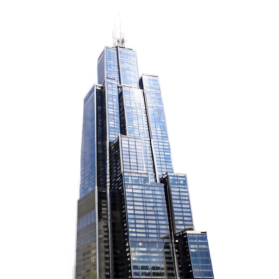 Willis Tower Daytime Png 06252024 PNG image