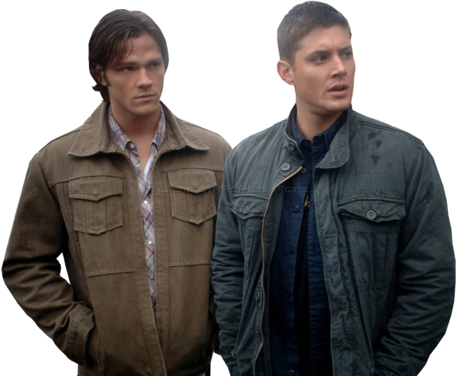 Winchester Brothers Standing Together PNG image