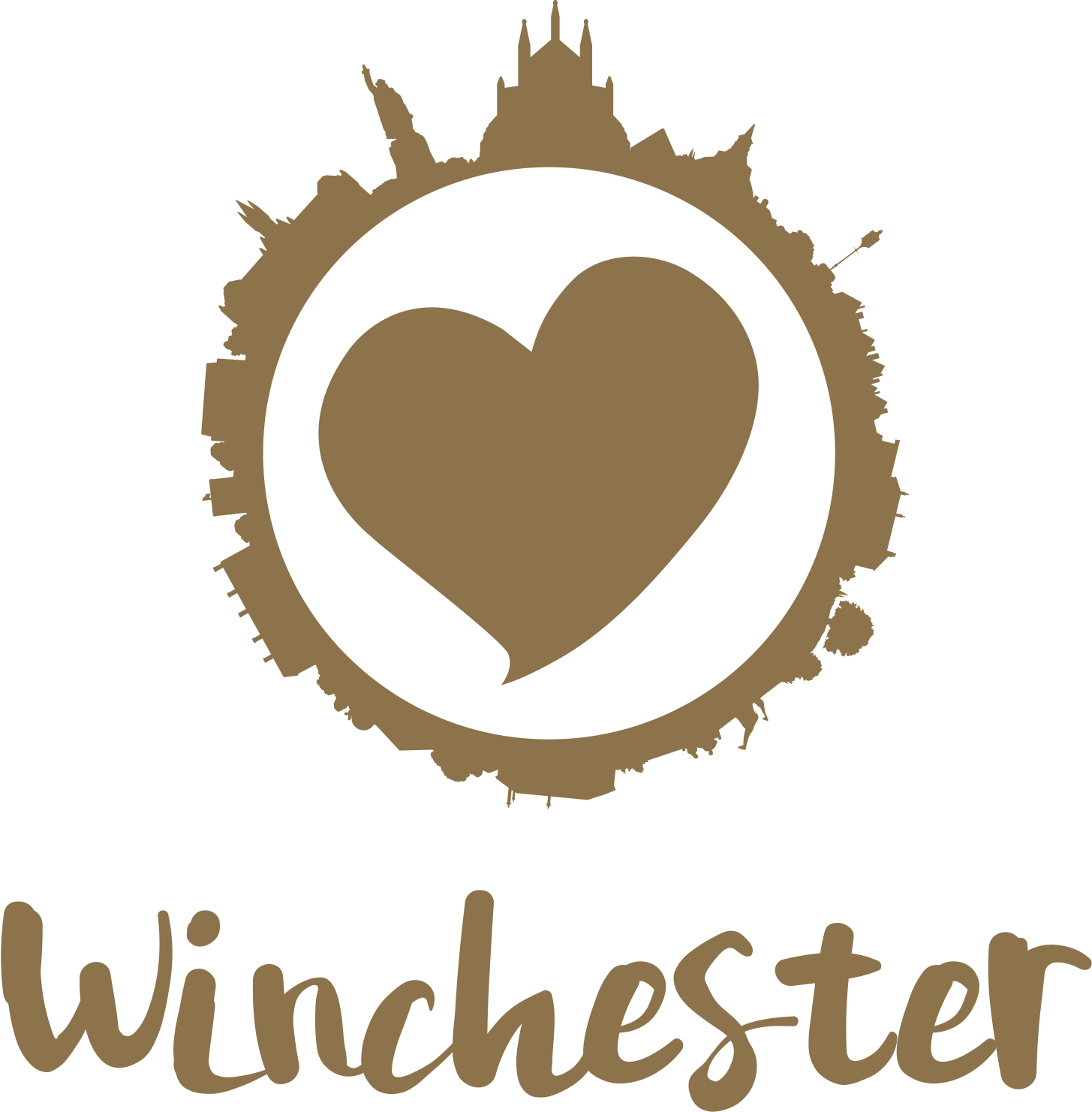 Winchester Heart Logo PNG image