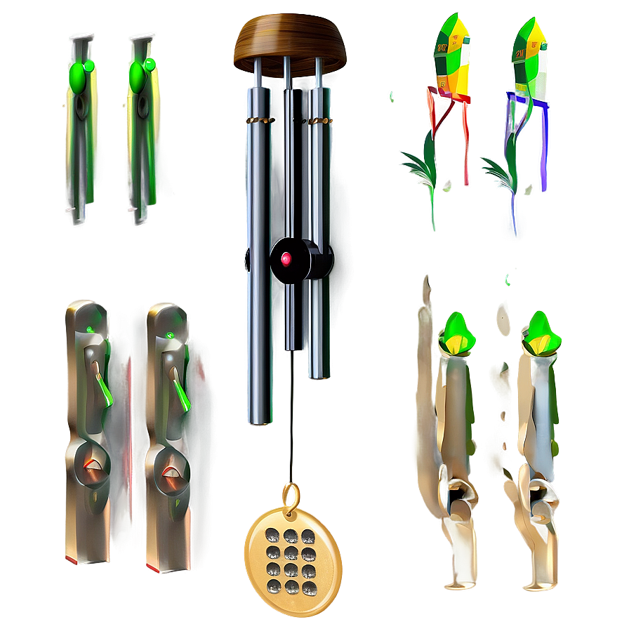 Wind Chime Bell Png 58 PNG image