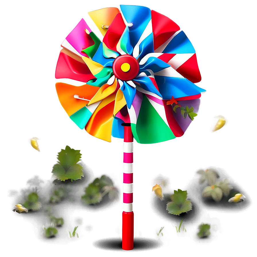 Wind-powered Pinwheel Png 89 PNG image