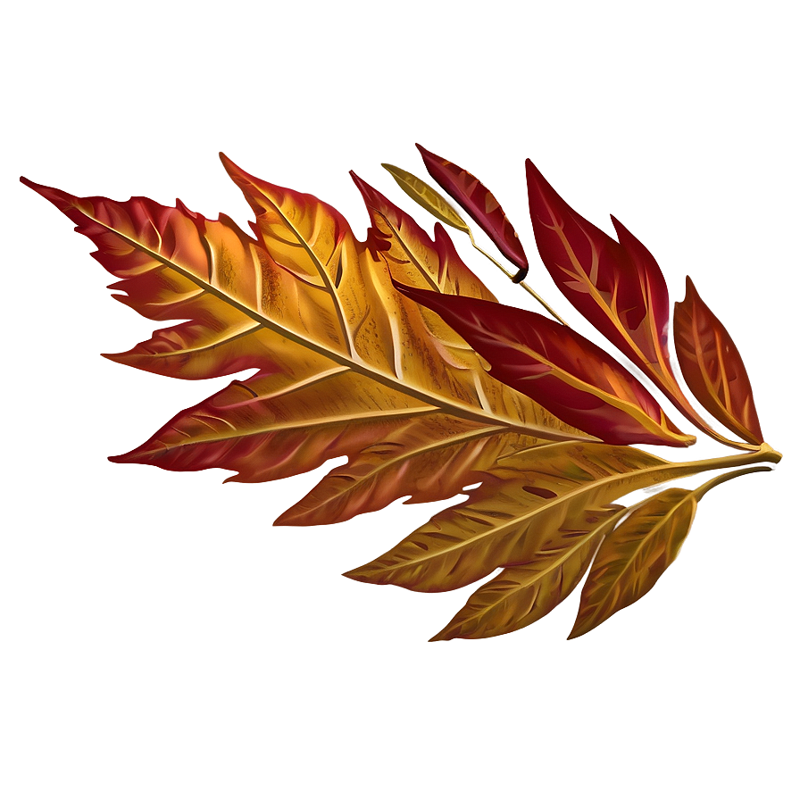 Windblown Fall Leaves Png Uww PNG image