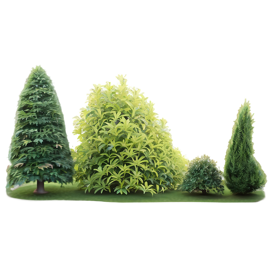 Windbreak Shrubs Png Mqr PNG image