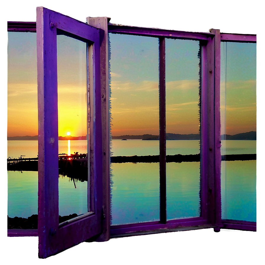 Window Reflection Sunset Png 9 PNG image