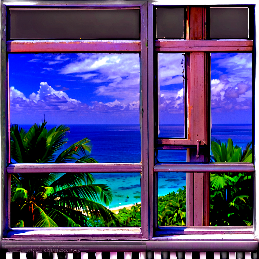 Window With Ocean View Png 53 PNG image