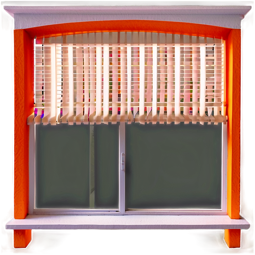 Window With Rolling Blinds Png 05042024 PNG image