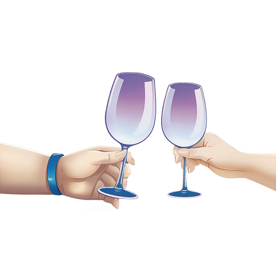 Wine Glass Cheers Png Xbi PNG image