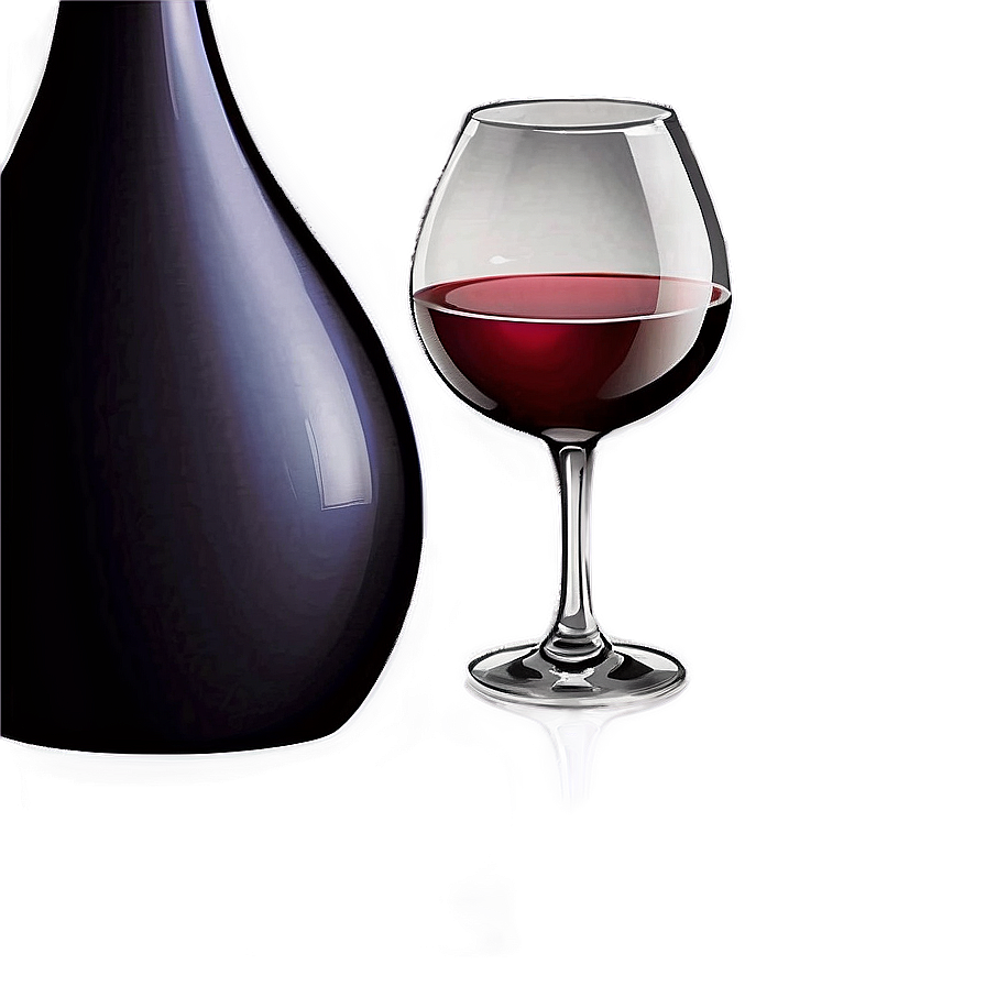 Wine Glass Silhouette Png 05252024 PNG image