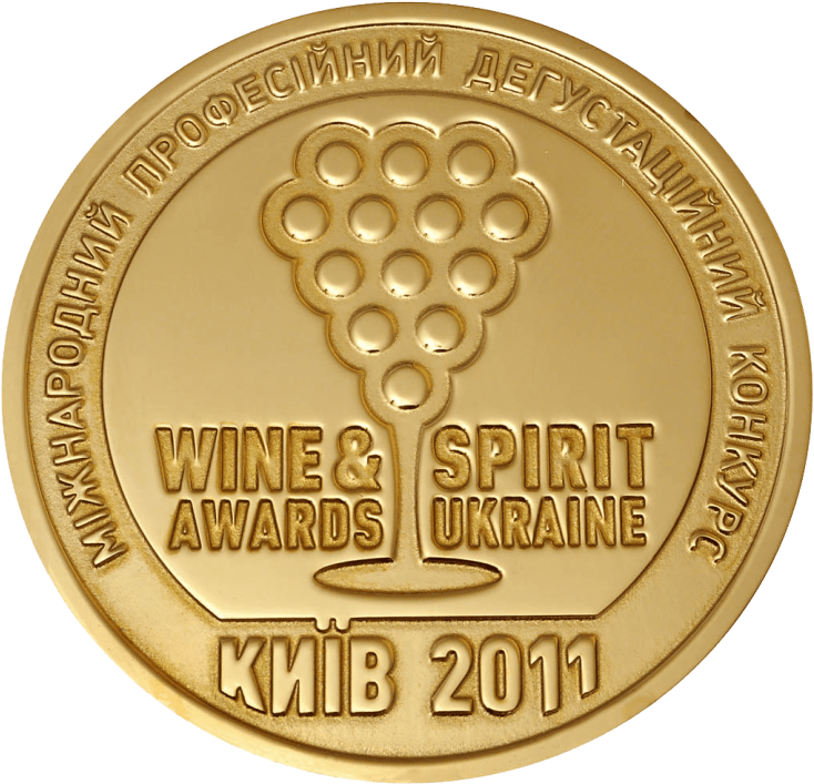 Wine Spirit Awards Ukraine Medal2011 PNG image