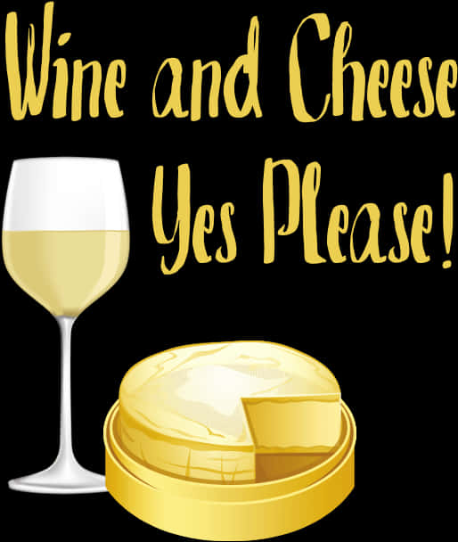 Wineand Cheese Invitation PNG image