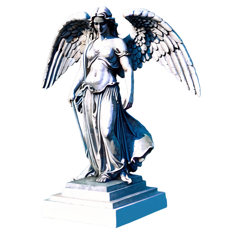 Winged Angel Monument Png 40 PNG image