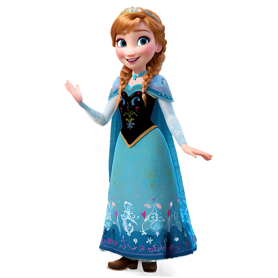 Winking Anna Frozen Png Utb PNG image