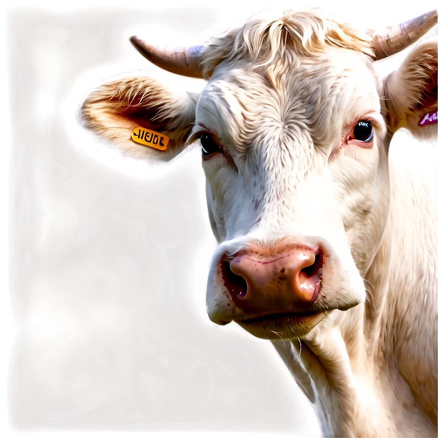 Winking Cow Face Png Tff PNG image