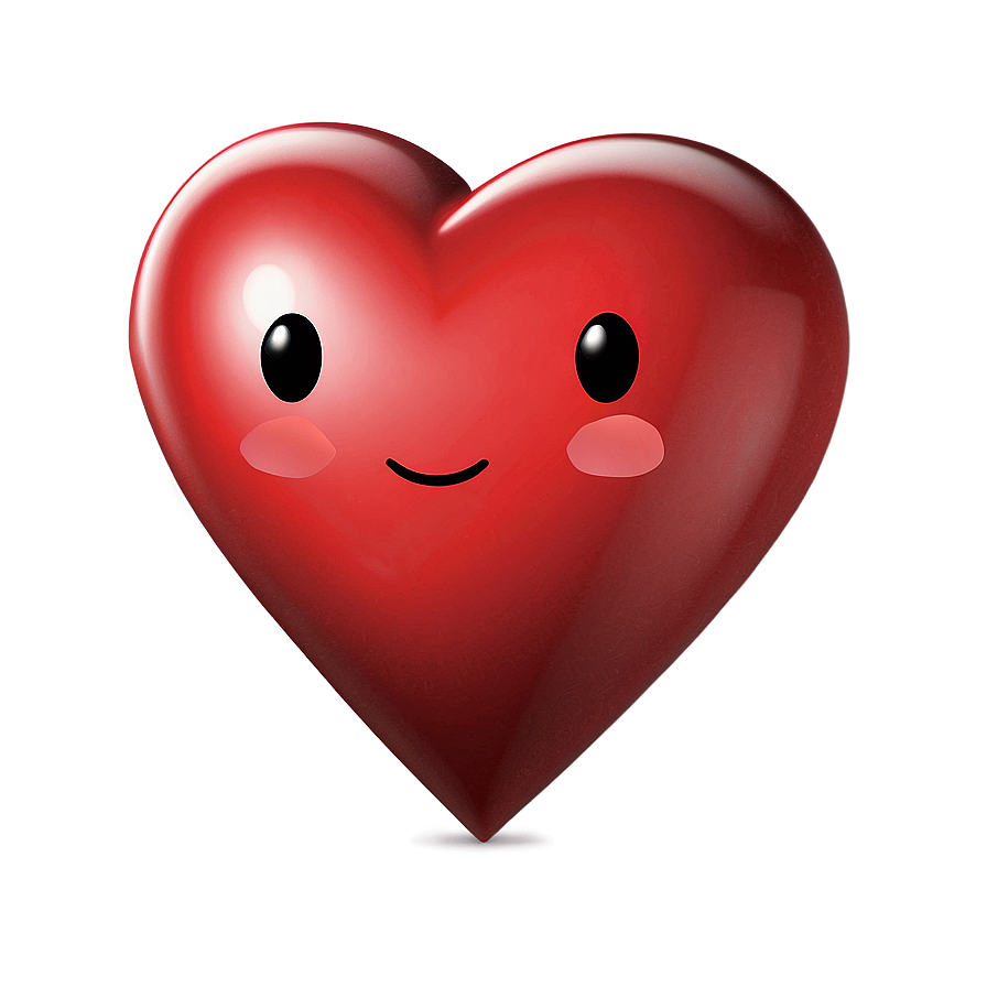 Winking Red X Heart Emoji Png 06262024 PNG image