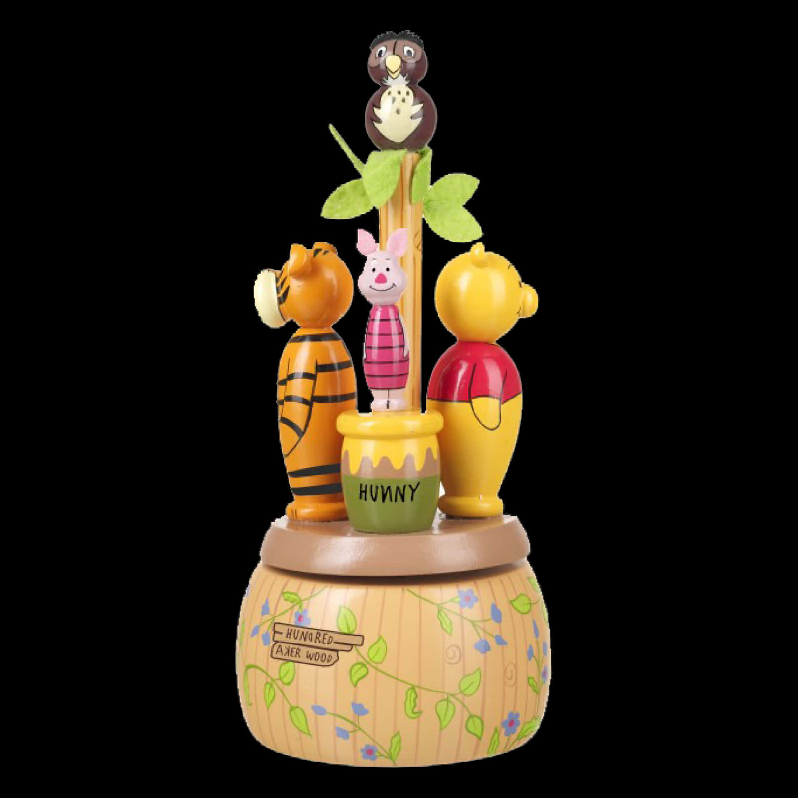 Winniethe Pooh Friends Figurine PNG image